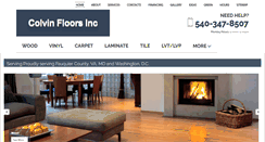 Desktop Screenshot of colvinfloors.com
