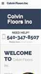 Mobile Screenshot of colvinfloors.com